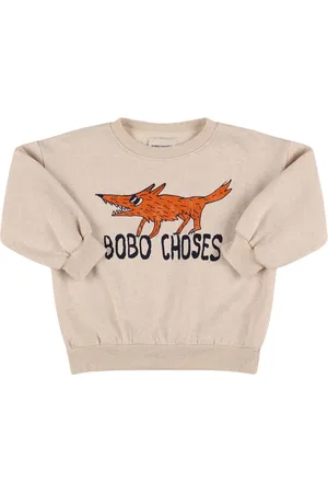 Bobo Choses Sudadera De Algodón Estampada