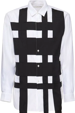 Comme des Garçons Camisa De Algodón Y Viscosa