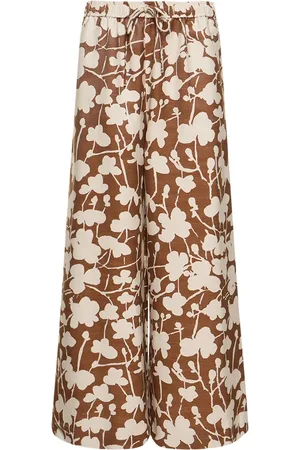 Rosie Assoulin Pantalones Anchos De Sarga