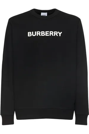 Burberry Sudadera Burlow De Jersey De Algodón Con Logo
