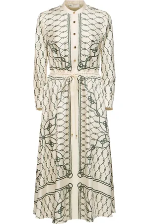 Tory Burch Vestido Camisero De Seda