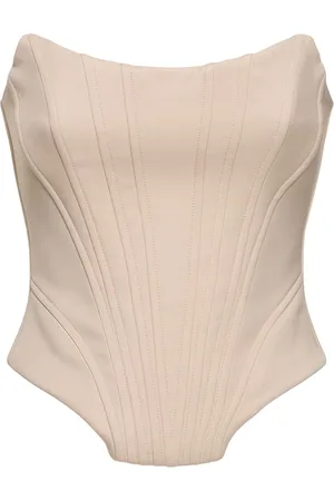GIUSEPPE DI MORABITO Top De Lana Sin Tirantes