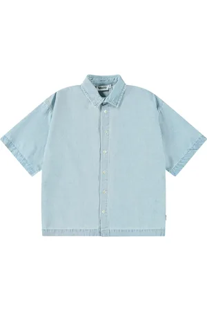 Molo Camisa De Denim De Algodón Orgánico