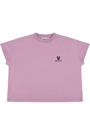 Main Story Camiseta De Jersey De Algodón Con Logo Bordado