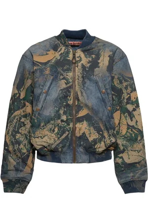 Acne Studios Chaqueta Bomber De Denim