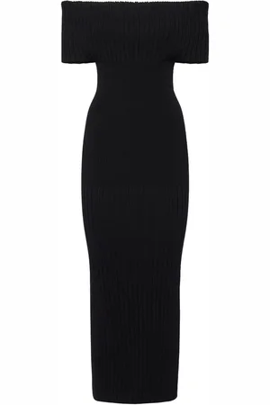 Sportmax Vestido Midi De Viscosa Stretch