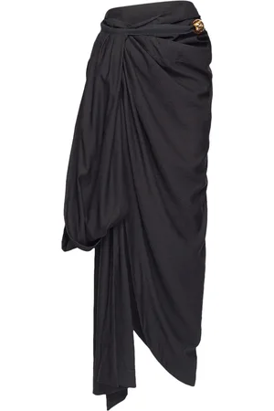Jacquemus Falda Midi Drapeada