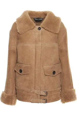 Tom Ford Chaqueta De Ante Y Shearling