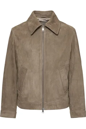 Ami Chaqueta De Piel Con Cremallera