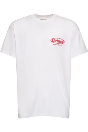 Carhartt Camiseta De Algodón Con Logo Estampado