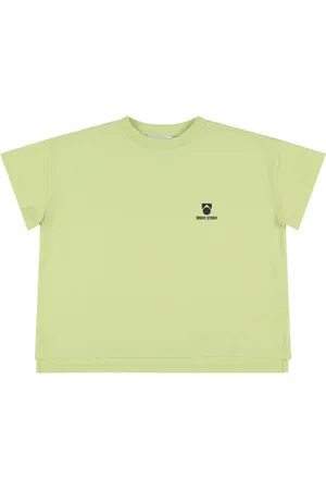 Main Story Camiseta De Jersey De Algodón Con Logo Bordado