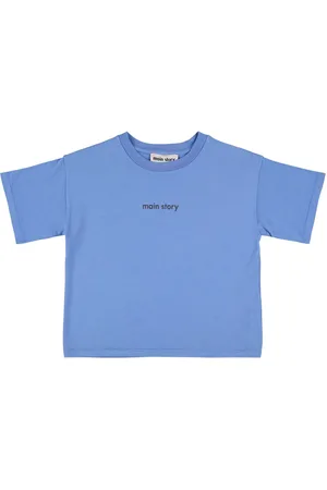 Main Story Camiseta De Jersey De Algodón Bordada