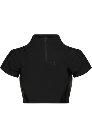 adidas Top Corto Con Cremallera
