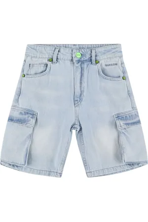 BARROW Shorts Cargo De Denim De Algodón