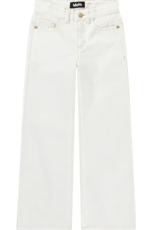 Molo Pantalones De Denim De Algodón