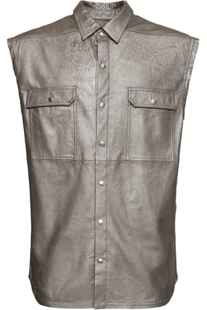 Rick Owens Chaqueta De Piel