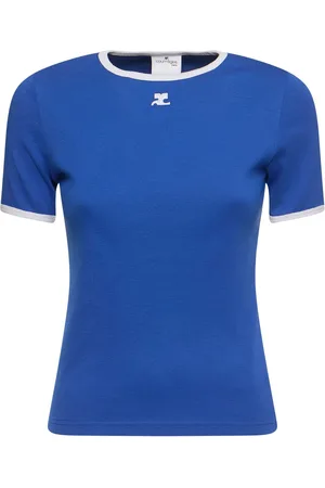 Courrèges Camiseta De Algodón
