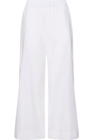 Max Mara Pantalones De Algodón