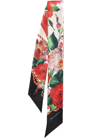 Dolce & Gabbana Pañuelo De Seda Estampado