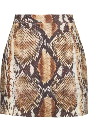 Roberto Cavalli Minifalda De Viscosa Stretch