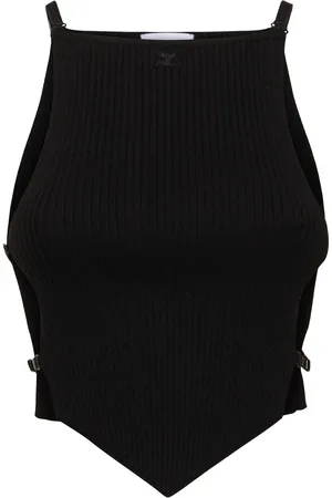 Courrèges Top De Punto Abierto
