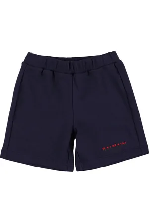 Balmain Shorts De Felpa De Algodón Orgánico