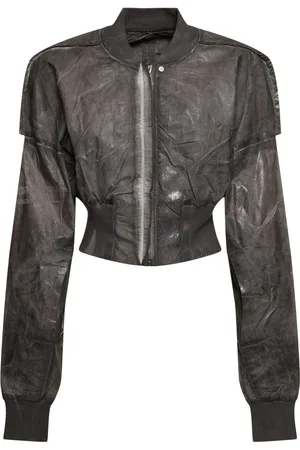 Rick Owens Chaqueta Bomber De Algodón