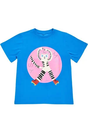 Stella McCartney Camiseta De Jersey De Algodón Estampada