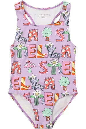 Stella McCartney Bañador Entero De Poliéster Estampado