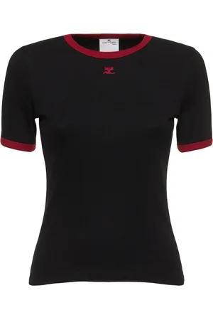 Courrèges Camiseta De Algodón