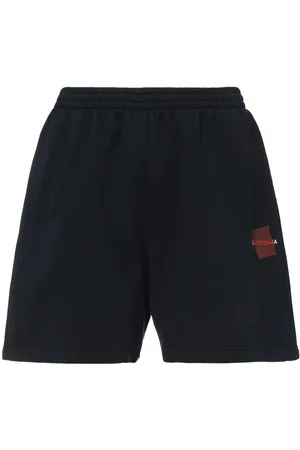 Balenciaga Shorts Deportivos De Algodón