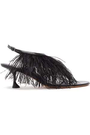 Proenza Schouler Sandalias Con Plumas 60mm