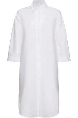 Max Mara Vestido Midi De Algodón