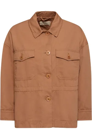 Max Mara Chaqueta De Lino Y Algodón