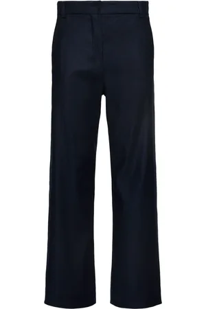 Max Mara Pantalones Anchos De Lino