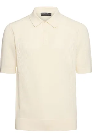 Dolce & Gabbana Polo De Punto De Algodón
