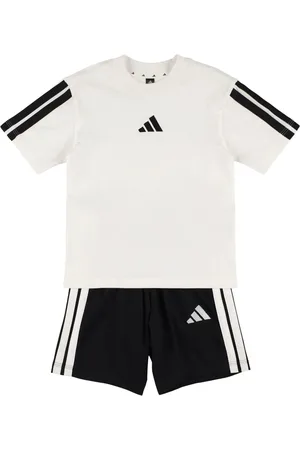 adidas Camiseta Y Shorts De Jersey De Algodón