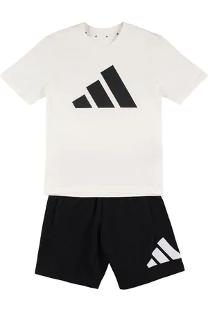 adidas Camiseta Y Shorts De Jersey De Algodón