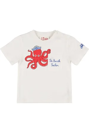 MC2 SAINT BARTH Camiseta De Algodón Estampada