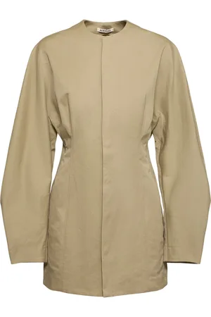 Auralee Chaqueta Relaxed Fit De Algodón