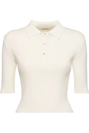 Auralee Polo De Punto De Algodón