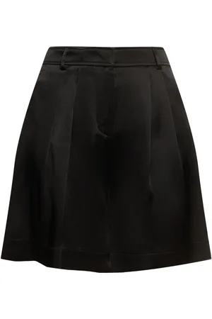 Alberta Ferretti Shorts De Satén