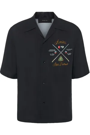 AMIRI Camisa Bowling De Viscosa Estampada