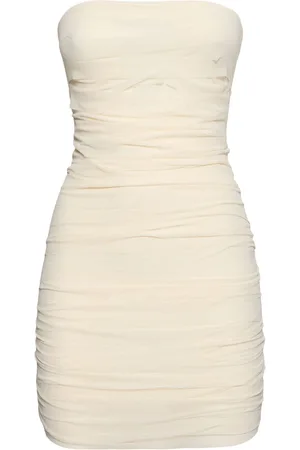 Maison Margiela Vestido Corto De Malla De Jersey