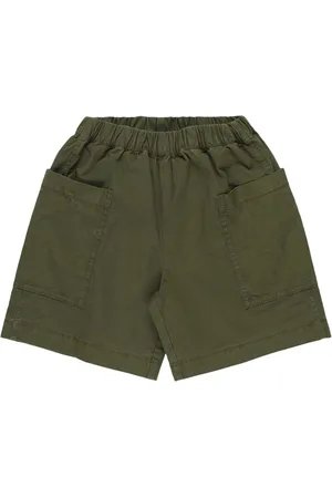 Il gufo Shorts De Popelina De Algodón Stretch