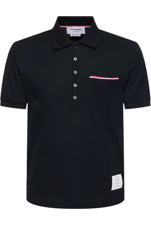 Thom Browne Polo De Algodón Piqué