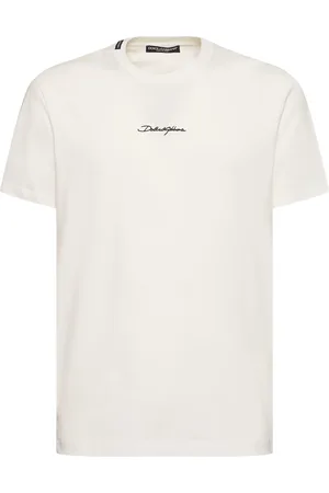 Dolce & Gabbana Camiseta De Algodón Jersey