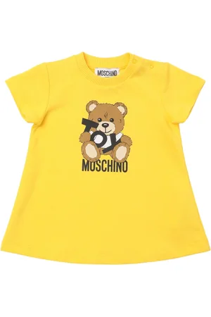 Moschino Vestido De Algodón Estampado