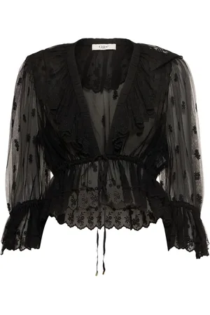 Chloé Blusa De Encaje Bordado