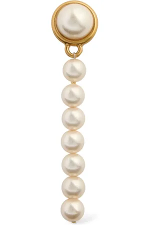 Moschino Pendientes Con Perlas De Imitación